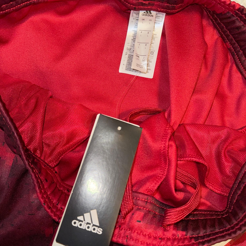Adidas Men's Maroon and Red Joggers - Picture 4 of 4